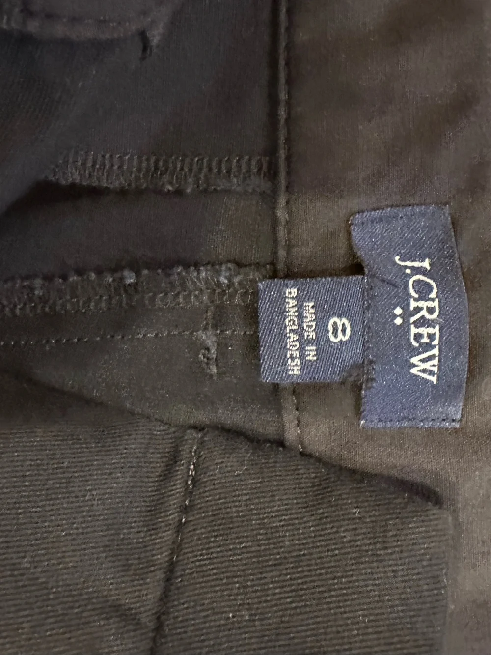 J. Crew Black Flat-Front women’s Shorts